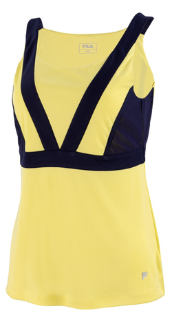 Женский топ теннисный Fila Top Elisa - limoncello