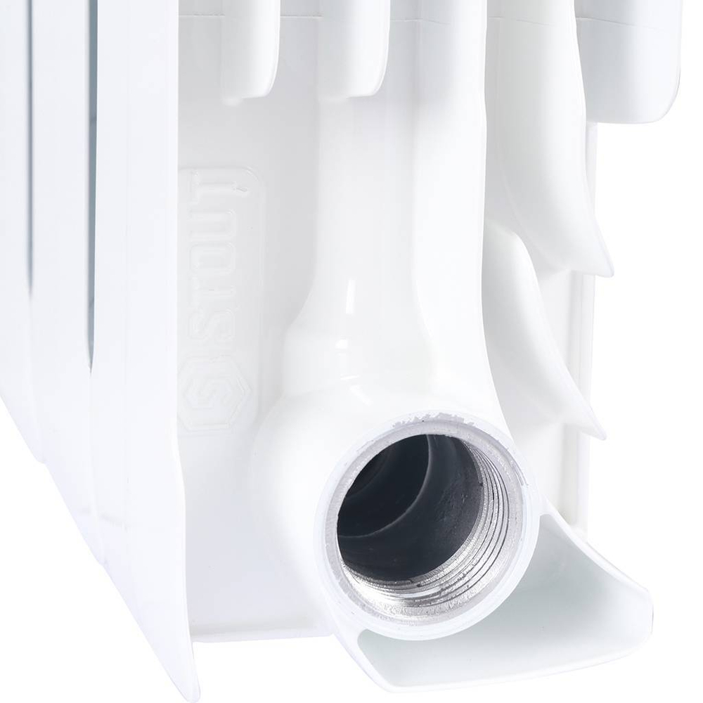 STOUT Space 500 13 секций радиатор биметаллический боковое подключение