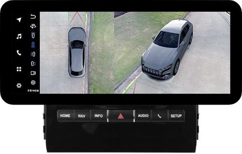 Магнитола для Toyota Land Cruiser 200 2015-2021 (с JBL, рамка тип 1) - Teyes LUX ONE 360 монитор 12.3" 2K QLED на Android 10, Быстрая, CarPlay, 4G SIM-слот, 4 камеры в комплекте