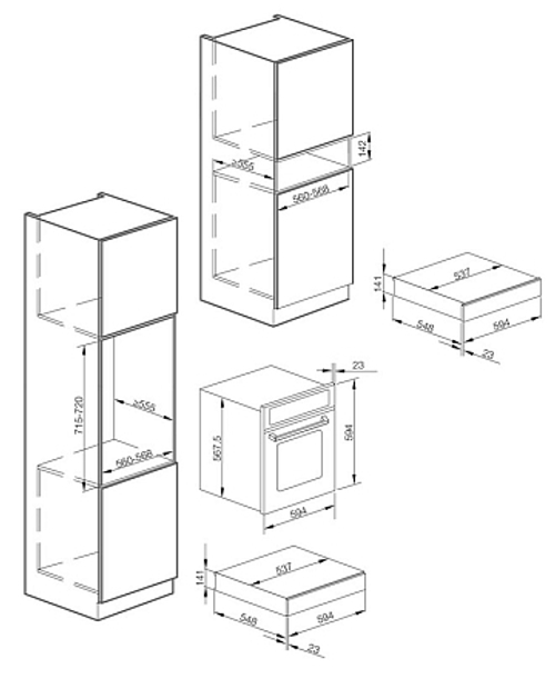Встраиваемый подогреватель посуды Graude WS 14.0 W