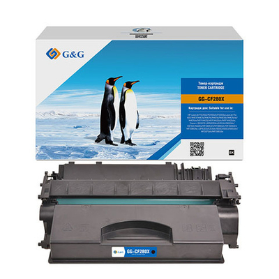Картридж G&G, аналог HP CF280X/CE505X, Canon 719H (6.9k)