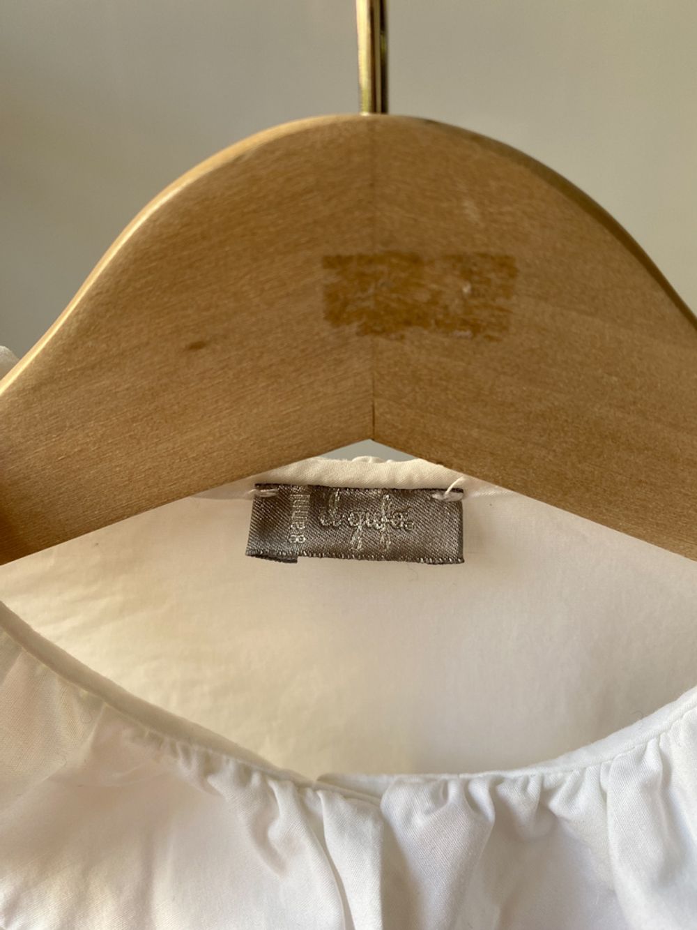 Хлопковая блузка Il Gufo, 128