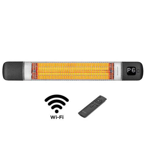 Уличный электрический обогреватель Luxeva SMART 2500-WL Black