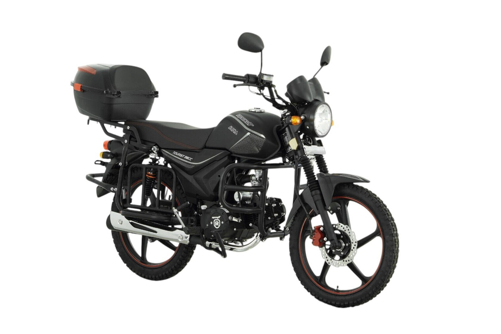 Мопед ROCKOT ALPHA TOURIST M-12 (черный матовый)