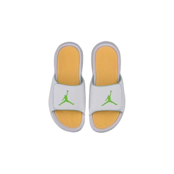 Jordan Hydro 6 'White Gray Yellow Green'