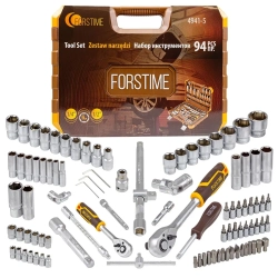 Набор инструментов 94 пр.1/4'',1/2''(6гр.)(4-32мм) FORSTIME FT-4941-5