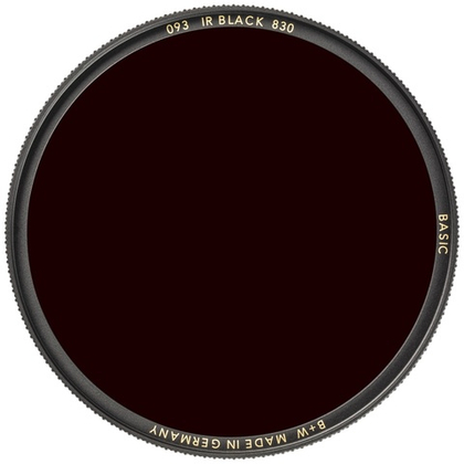 B+W BASIC 093 IR Black Red 830 72mm. Светофильтр инфракрасный для фотосъёмки