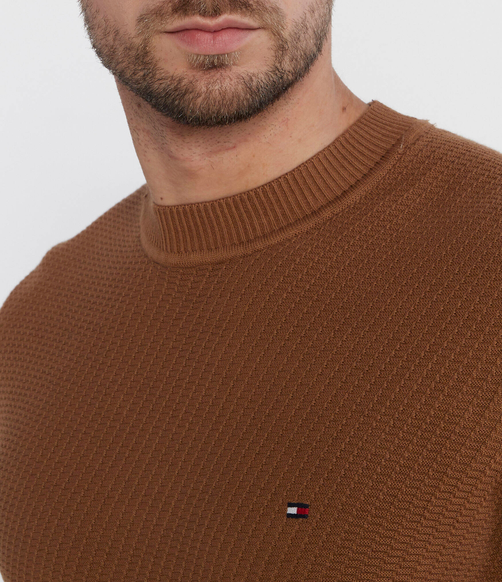 Свитер Tommy Hilfiger - коричневый(MW0MW33131)