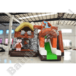 Коммерческий надувной батут "Каменный век"