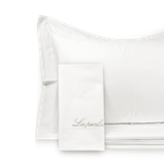 Однотонное постельное белье La Perla White