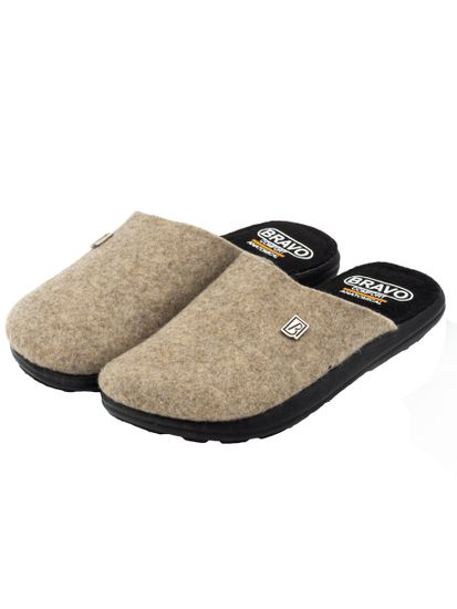 505 "Zima" | Женские сабо (бежевый)