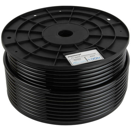 Трубка черная 6.5х10 мм, длина 100 м Harrison HUS6510-BK PU