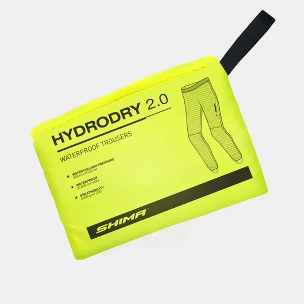 дождевые штаны SHIMA HYDRODRY 2.0 PANTS Black/Fluo