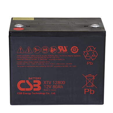 Аккумулятор CSB XTV12800 F2