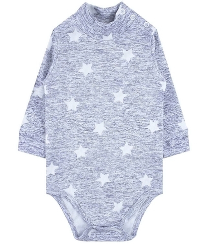 Боди кашкорсе 1316400214 р.74 серый (Юлла)