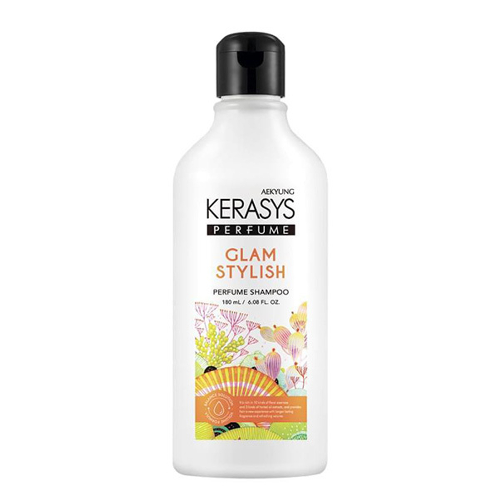 Шампунь для волос Гламур KeraSys Hair Clinic System Glam & Stylish Perfumed Shampoo 180мл