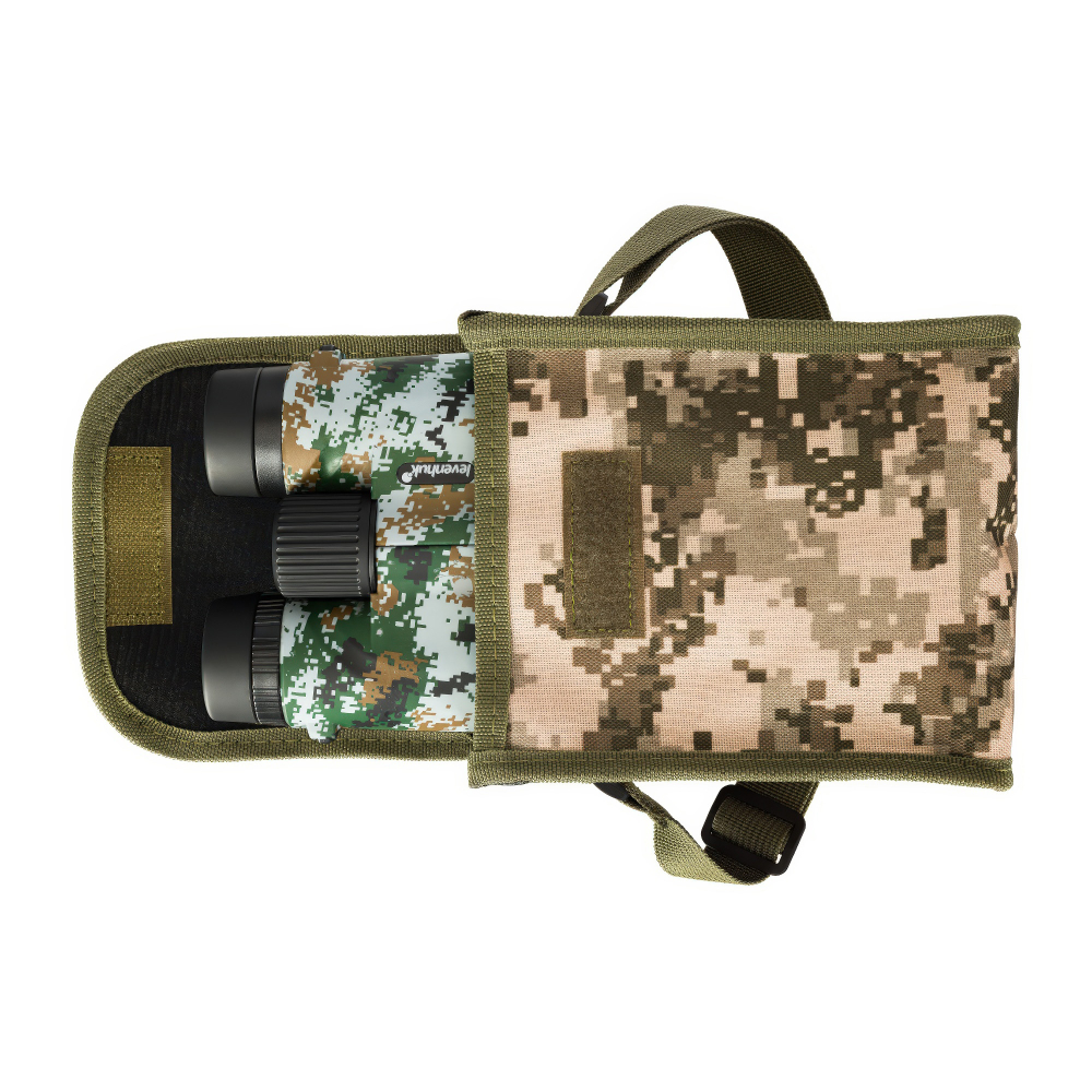 Бинокль Levenhuk Camo Dots 10x42 с сеткой - Плотный чехол в комплекте