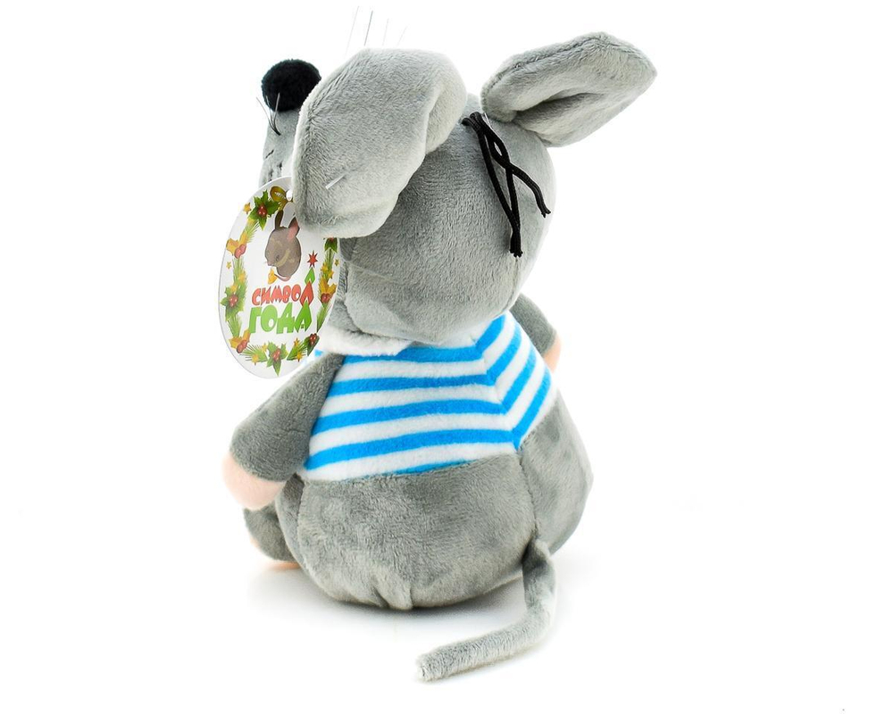 Мягкая игрушка муз. Мышь 18см, пакет