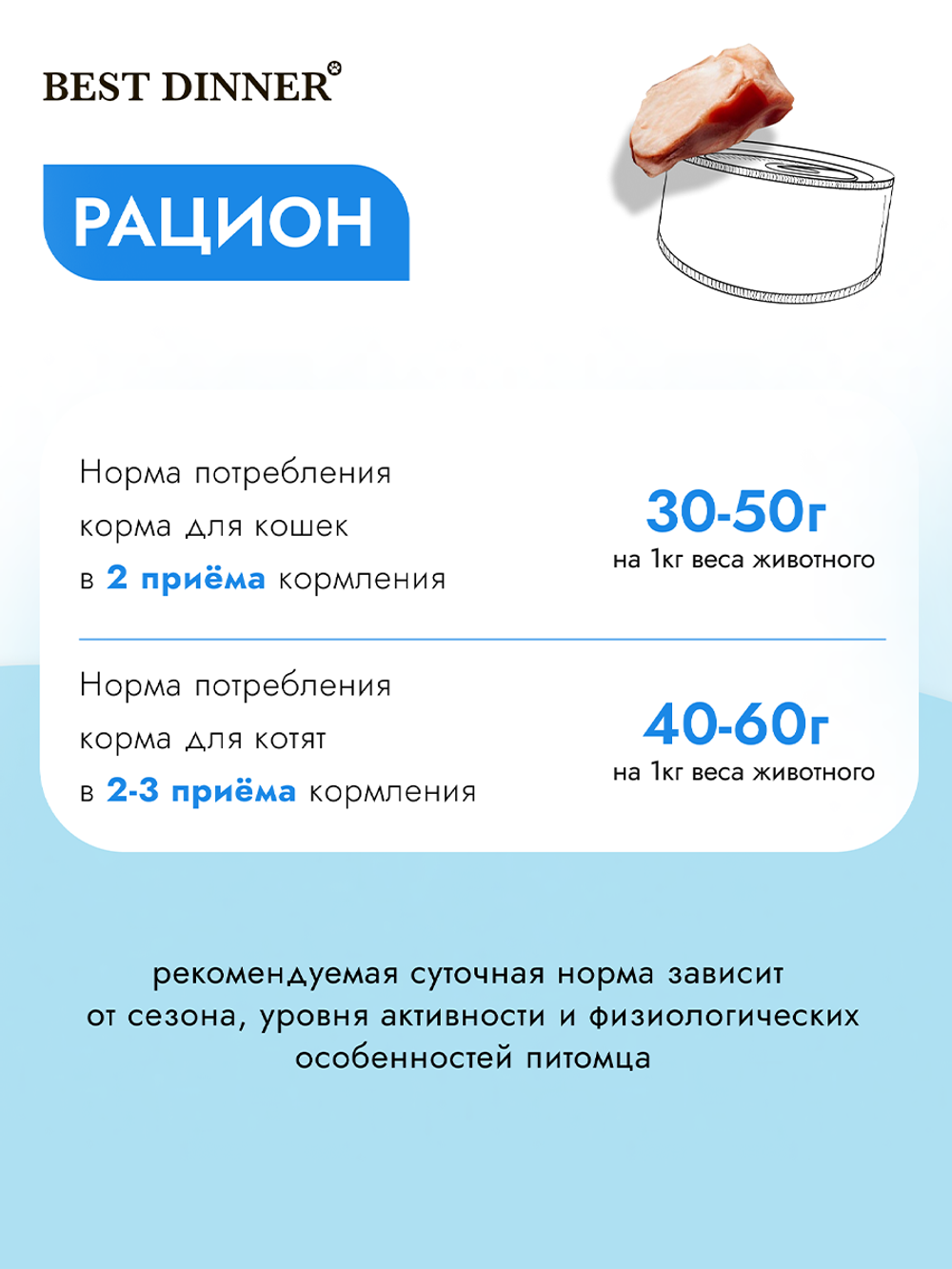 Best Dinner Эксклюзив Vet Profi для кошек - Конс  Renal "Индейка с рисом" Exclusive VET PROFI -100 г