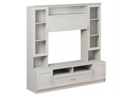 ПРАГА-1: секция ТВ  Анкор белый