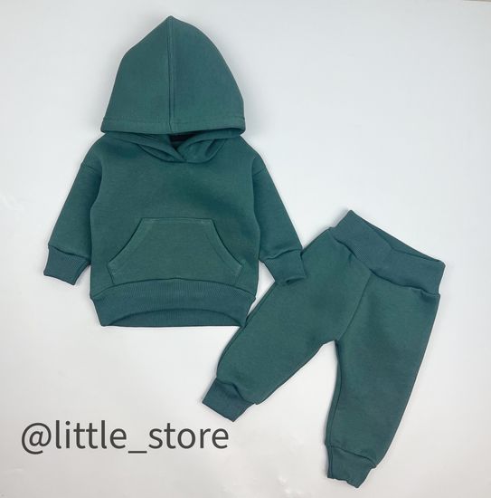 Комплект из футера с начесом "Simple" Пихта