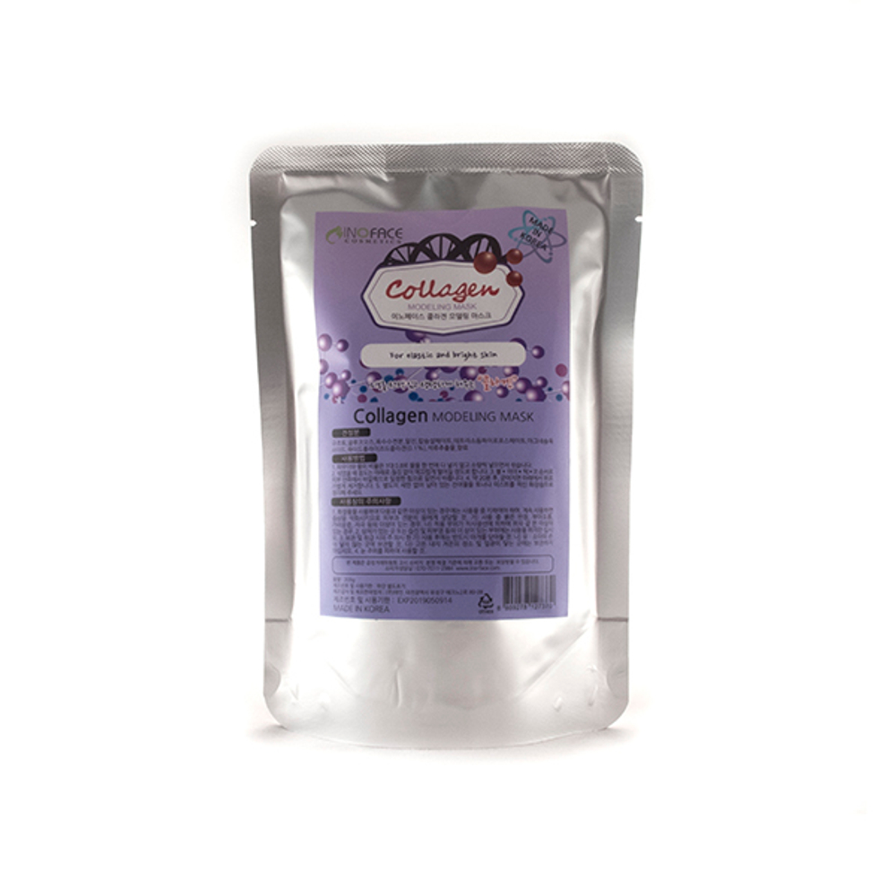 Маска альгинатная с коллагеном для лифтинга и восстановления кожи Inoface Collagen Modeling Mask 200г