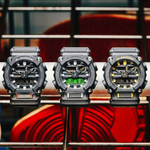 Японские наручные часы Casio G-SHOCK GA-900E-1A3ER с хронографом