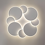 8011/80CL LEDIO LN25 белый, хром/белый металл/акрилл Потолочный светильник LED 80W 220V 3000-6000K BRIDGE