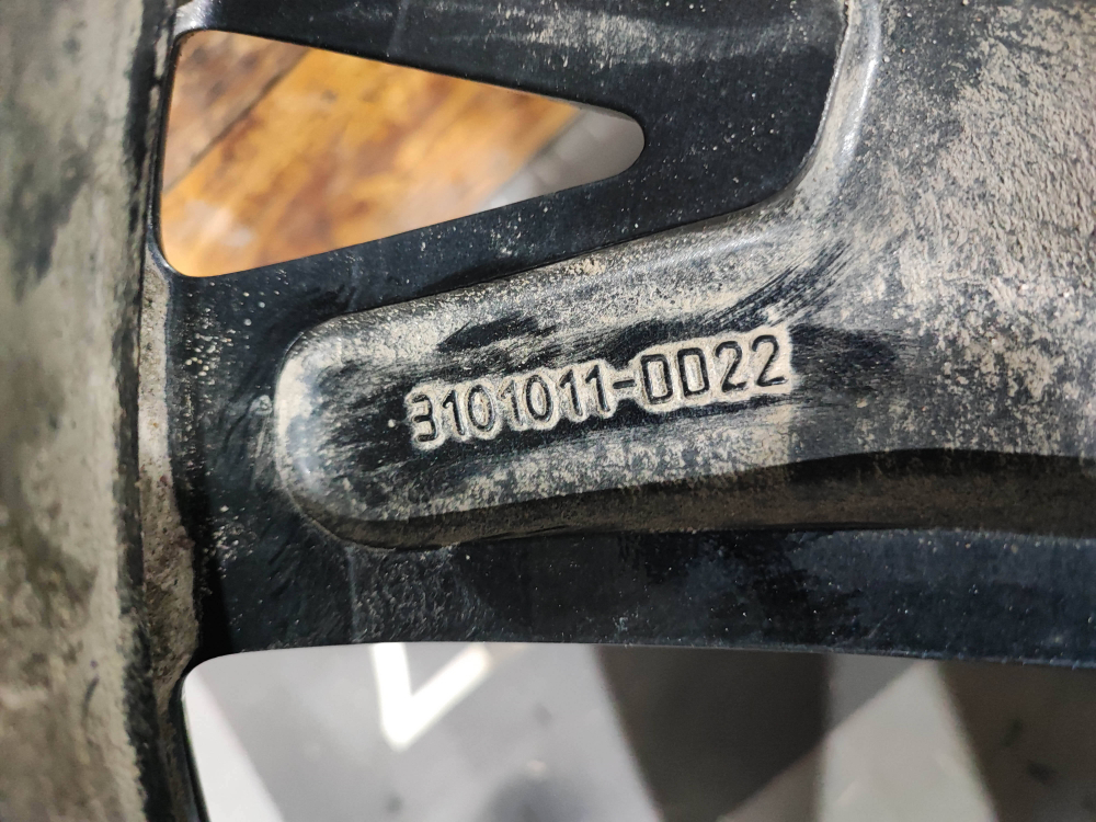 Диск колесный литой R20 Hongqi HS5 23-нв Б/У Оригинал 3101011DD22