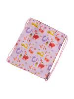 Мешок в садик 33х40, Котики принт (розовый)