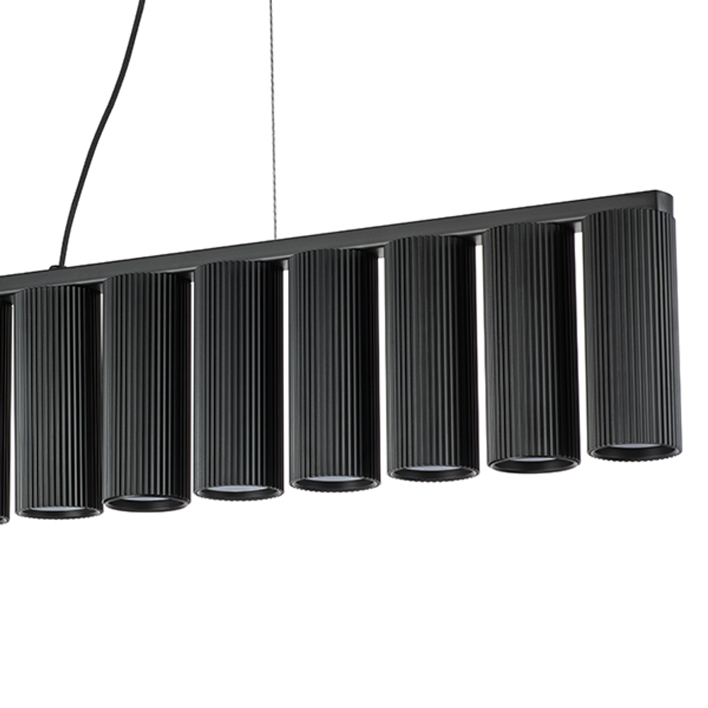 718137 Люстра ROMA 13х28W GU10 (led) ЧЕРНЫЙ