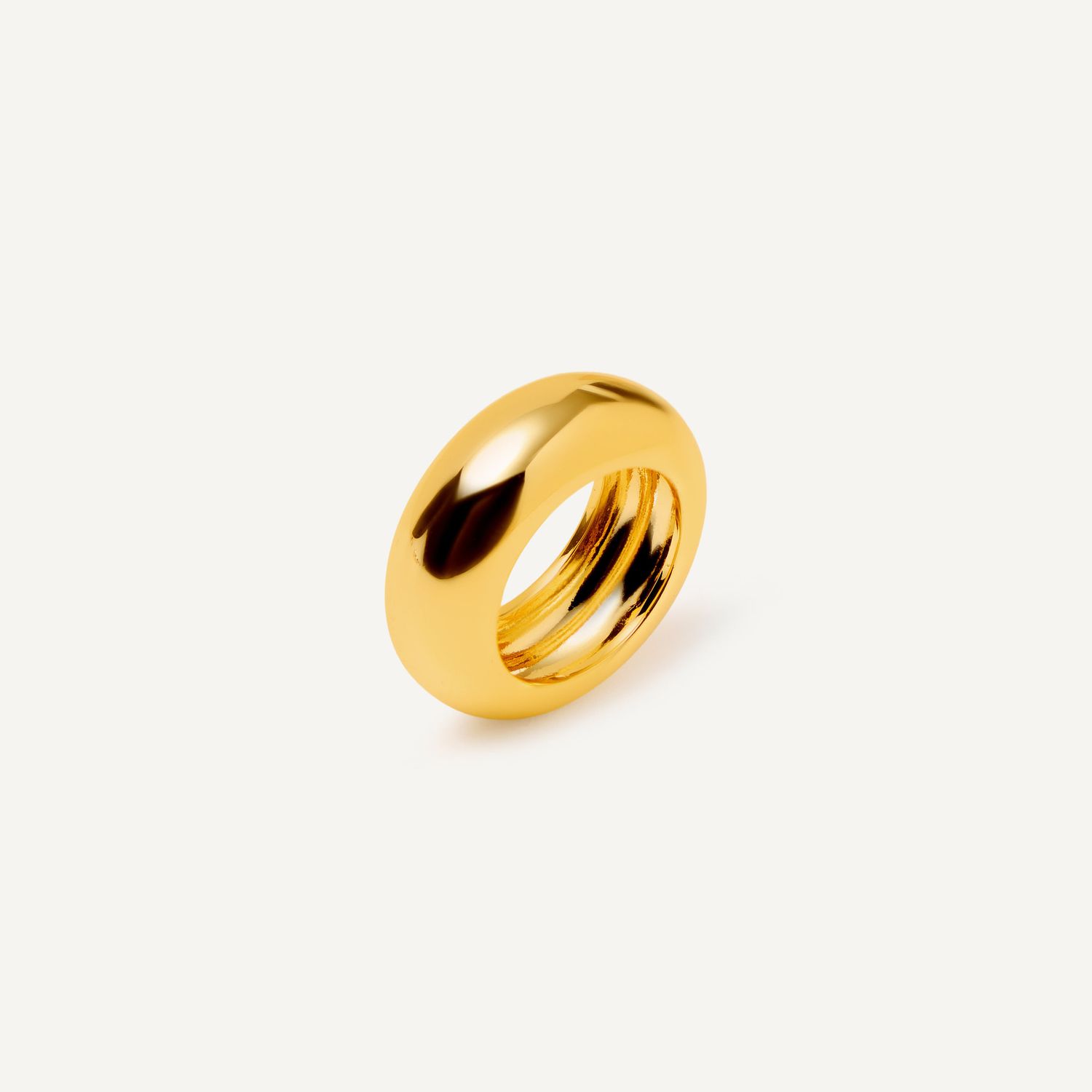 Кольцо Soft Line Ring - Gold