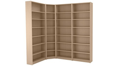 Стеллаж Билли 18 Дуб Сонома 3025 215*135*237 см, Бежевый   Фиеста