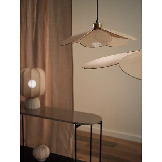 Светильник подвесной kamille, D46 см, бежевый