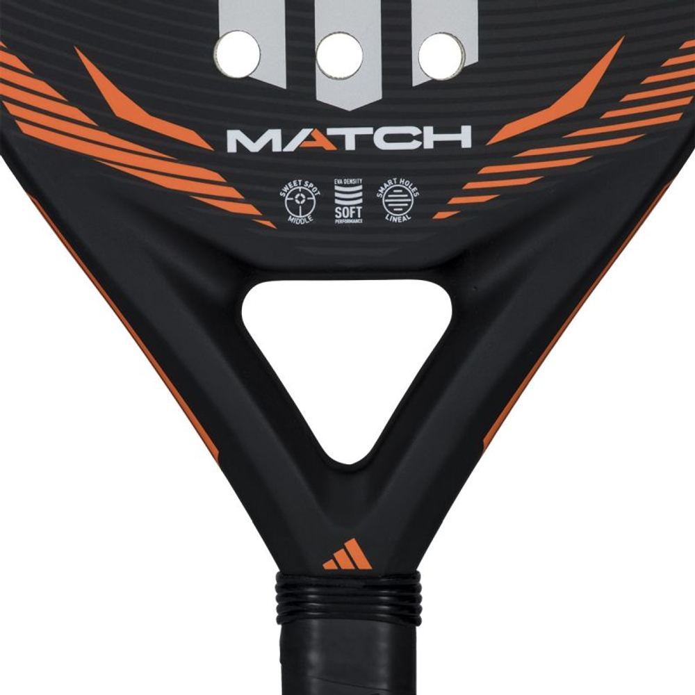 Ракетка для падел тенниса Adidas Match 2026 - black/orange