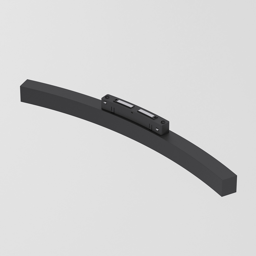 Трековый светильник Elektrostandard Slim Magnetic для радиусного шинопровода 12W 4200K Intenso Ø 1200мм 85186/01 черный
