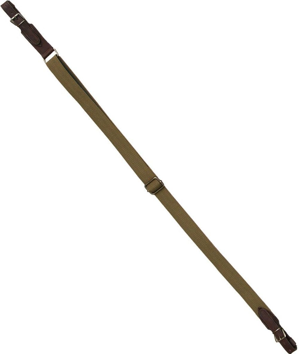 Ремень ружейный регулируемый противоскользящий кожанное крепление