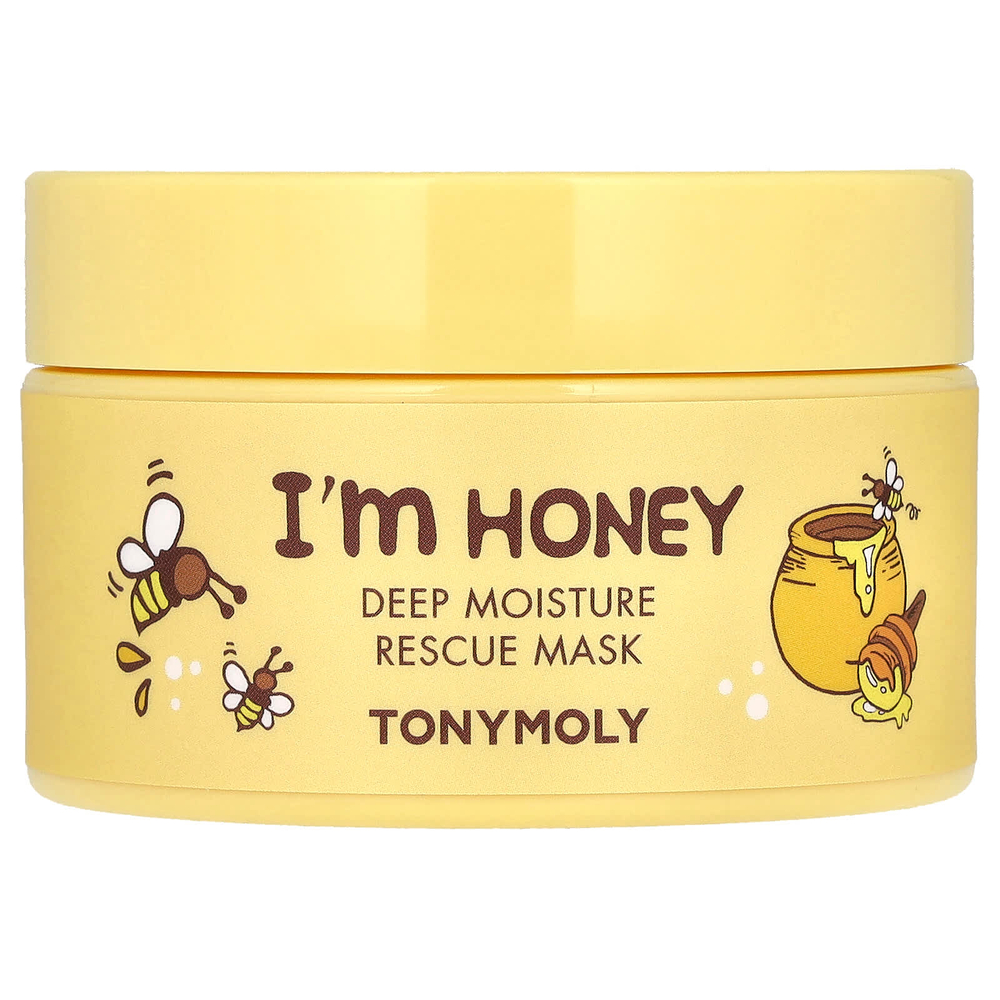 TonyMoly, I'm Honey, восстанавливающая маска для глубокого увлажнения, 100 г (3,52 унции)