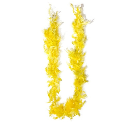 Боа желтое 130см