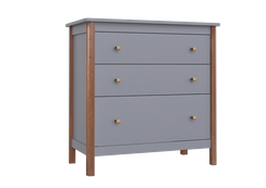 Комод Classic 3 ящика (серый)