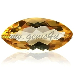 Цитрин (маркиз 4.00 х 2.00 мм)