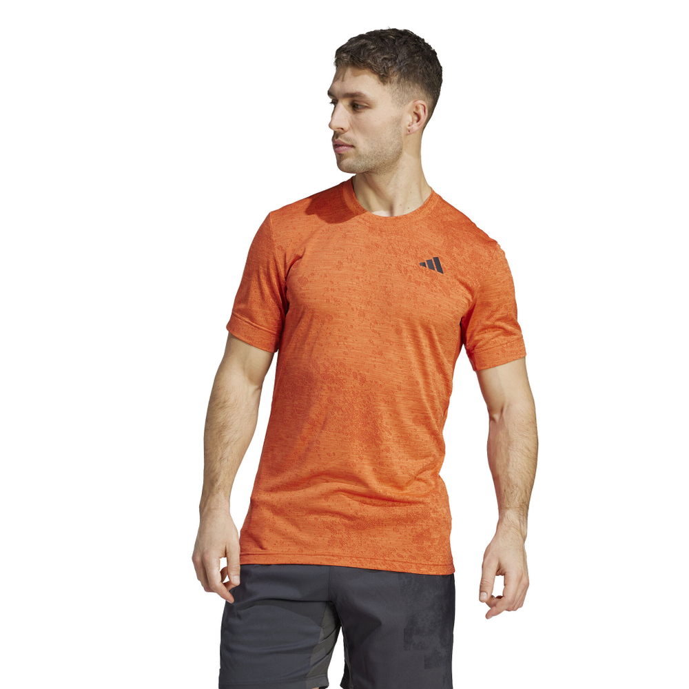 Мужское теннисное поло adidas FreeLift T-Shirt Men - Orange