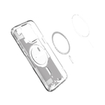 Пластиковый чехол MagSafe Spigen Ultra Hybrid Zero One (Mag Fit) для iPhone 15 Pro Max Тонкий гибридный поликарбонатный чехол с повышенным уровнем защиты при падении