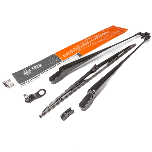 Рычаг стеклоочистителя, МТЗ, передний, 600 мм, со щёткой