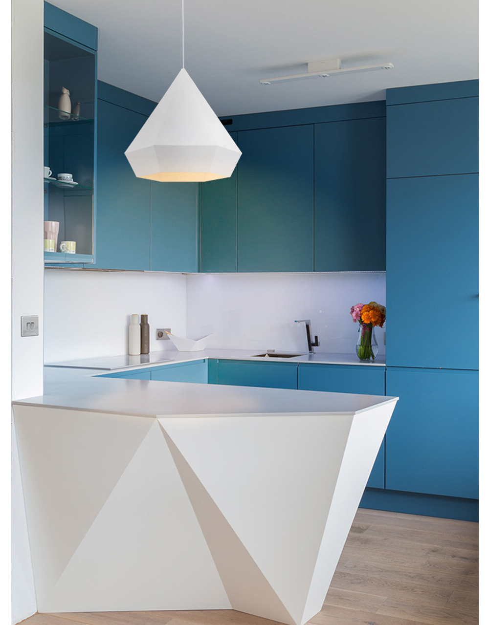 Pendant design lamp  Diamond by NEO/CRAFT (Bronze)