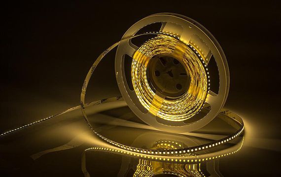 Светодиодная лента Arlight 14,4W/m 180LED/m 3528SMD теплый белый 5M 017419