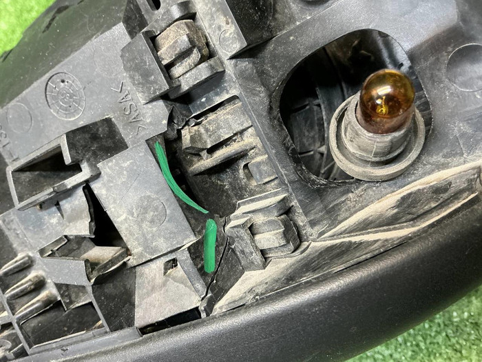 Зеркало левое Jaguar X-TYPE (2008-2009) 9 конт.