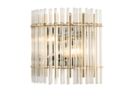 Бра Crystal Lux AURELIO AP2 GOLD+CHROME/TRANSPARENT