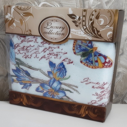 Полотенце микрофибра, 50*100 см, Китай, в подарочной упаковке.