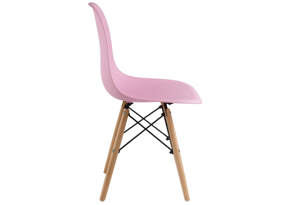Пластиковый стул Eames PC-015 light pink